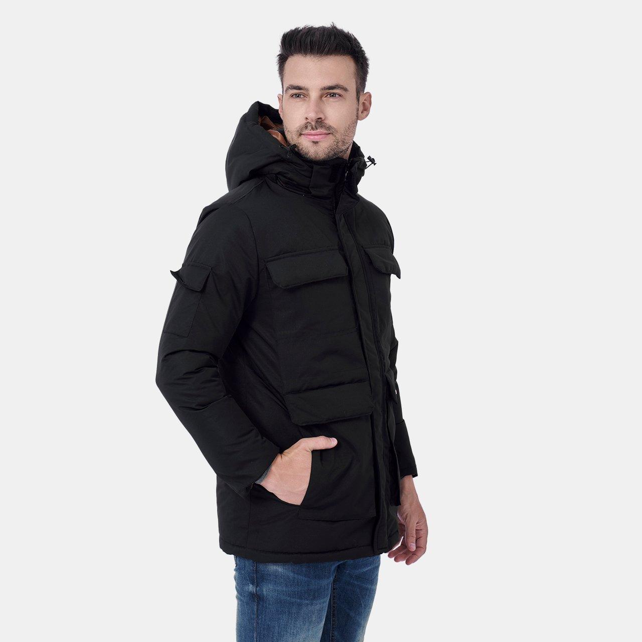 Lee Cooper Men Padded Parka Jacket