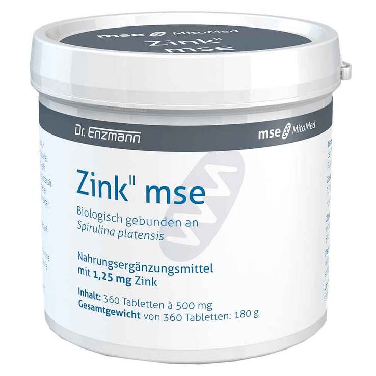 Zink II Mse 1,25 mg Tabletten, 360 St