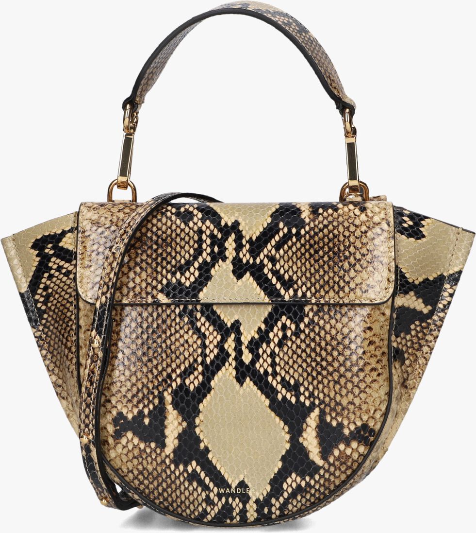 beige wandler schoudertas hortensia bag mini