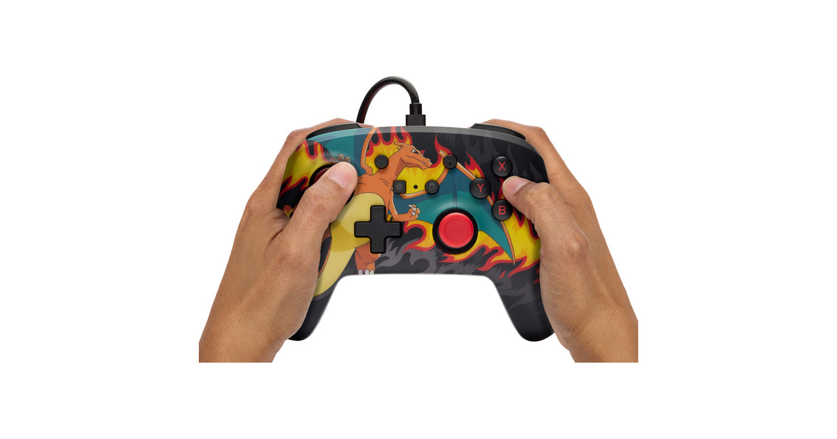 PowerASwitch Wired Controller Charizard  (Zwart/oranje)