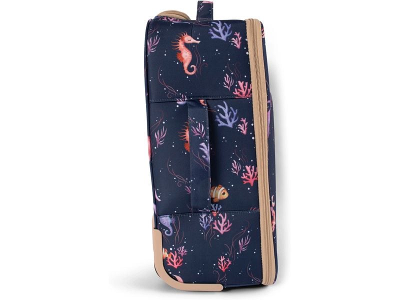 Filibabba Reisetrolley Rainbow Reef Koffer aus recyceltem RPET
