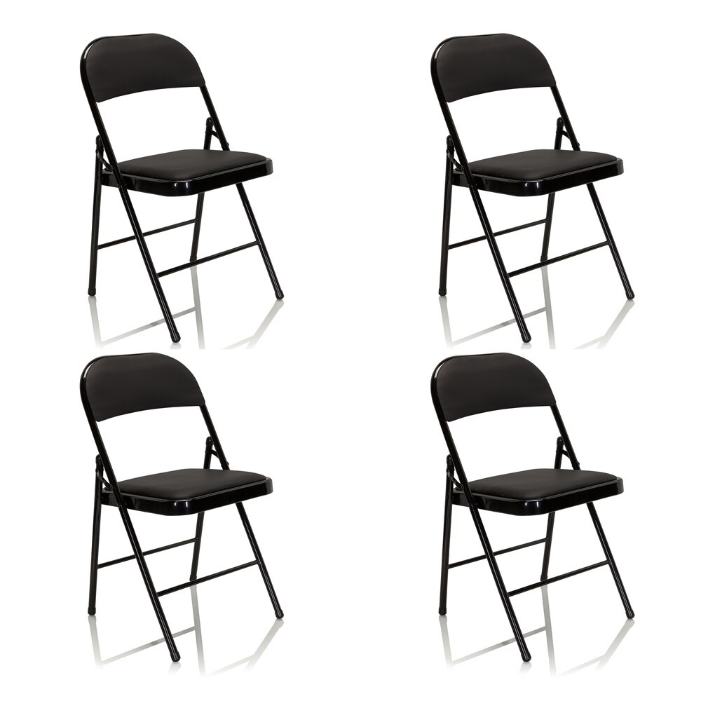 Klappstuhl 4er Pack TUDELA Kunstleder hjh OFFICE