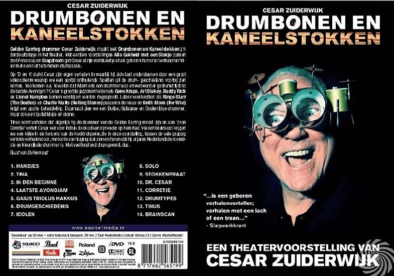 Cesar Zuiderwijk - Drumbonen En Kaneelstokken - DVD