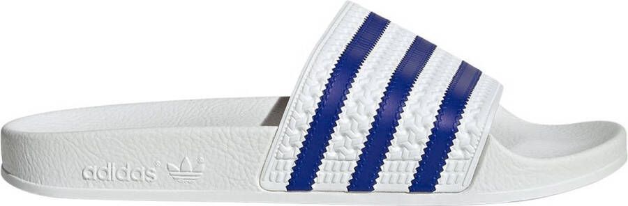 Adidas Cloud White Slippers met Scarlet Details