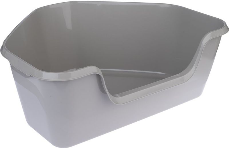 TIAKI - Korat - Toiletbak - Donkergrijs - Driehoekig