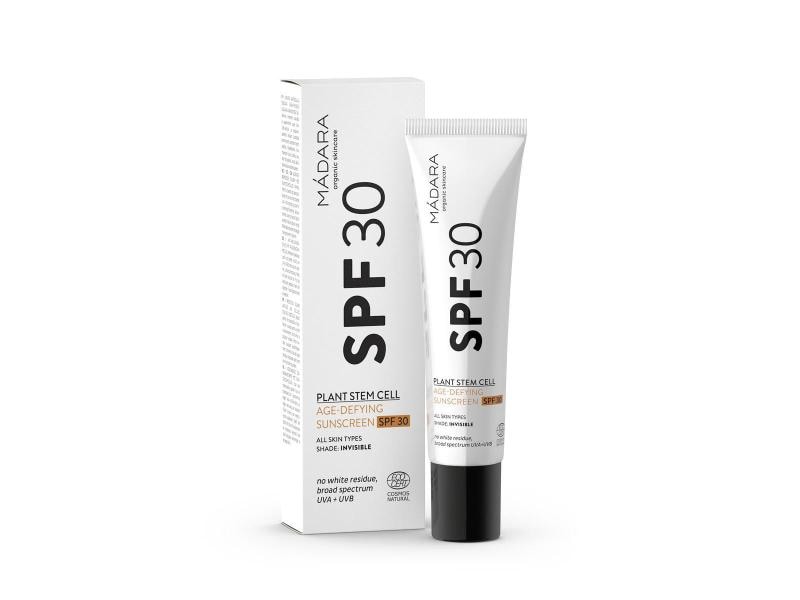 MÁDARA Sonnencrème Age-Defying Gesicht LSF 30 40 ml Mineralische Sonnencrème mit Anti-Age Effekt