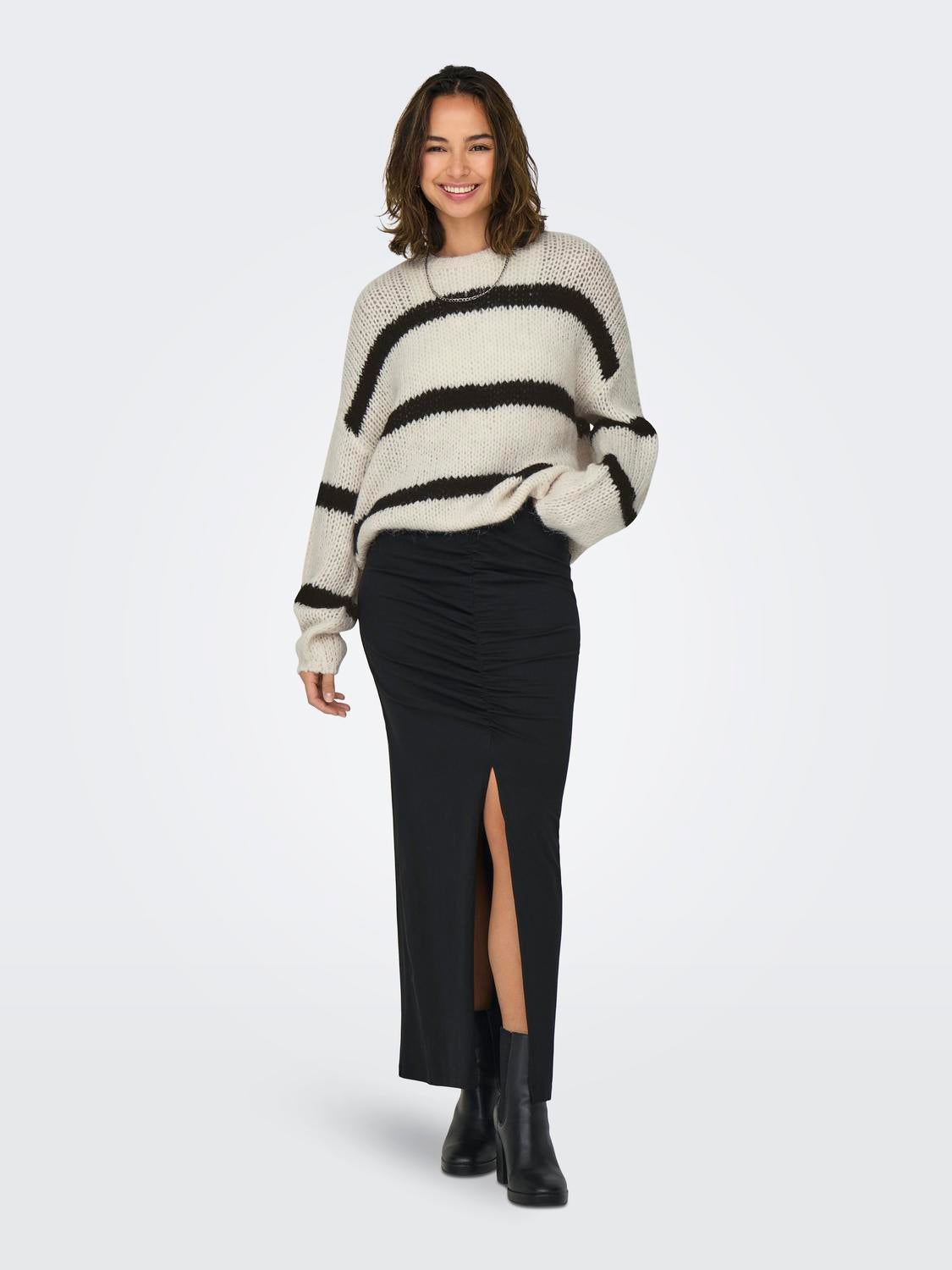 ONLJACKIE Strickpullover Pearled Ivory