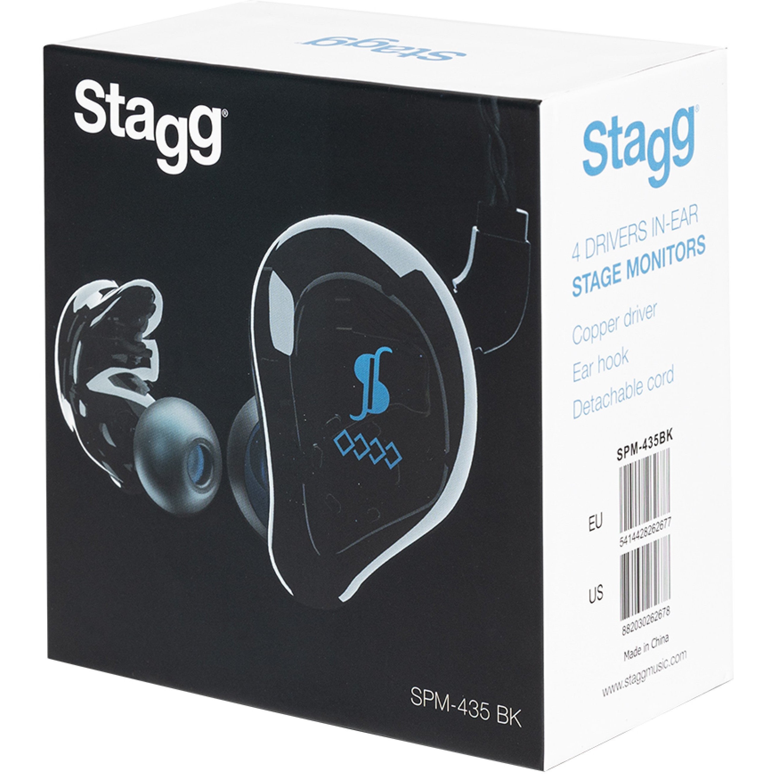 Stagg SPM-435 BK live in-ear monitors