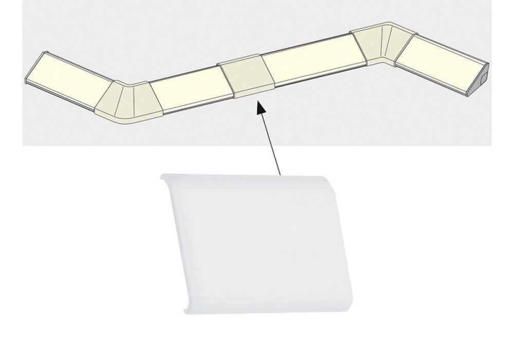KLIPS PAULMANN DELTA MATT ALUMINIUM 4STK/PK