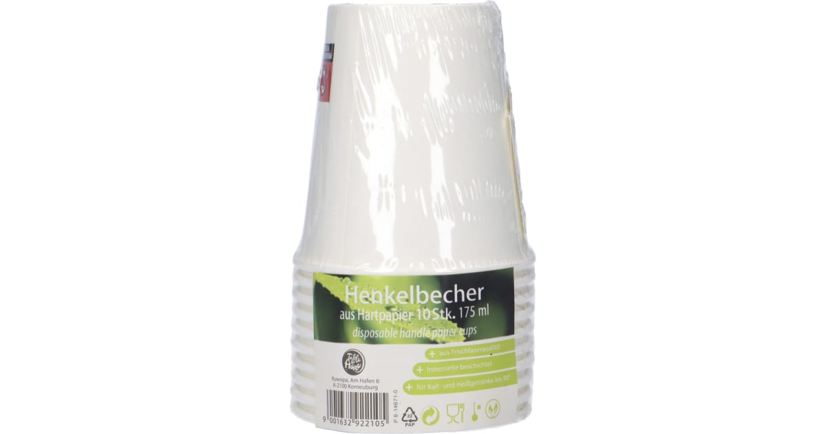 Kuwopa Kaffeebecher mit Henkel