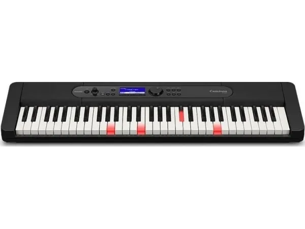 Casio LK-S450, Digital synthesizer, Kor, Flanger/Digital signalbehandling (DSP), Efterklang, 5 W, Sort, LCD, Vekselstrøm, Batteri
