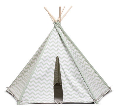 Alice & Fox Leketelt Tipi, Grønn/Hvit