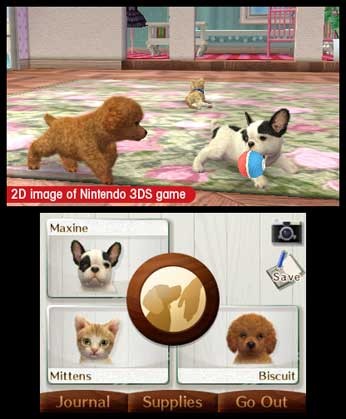 Nintendogs and Cats 3D: Toy Poodle (Select)- Nintendo 3DS