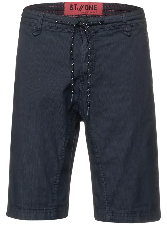 Relaxed Fit Shorts - deep navy blue