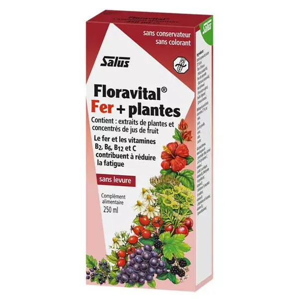 Salus Floravital Tônico Ferro + Ervas 250ml