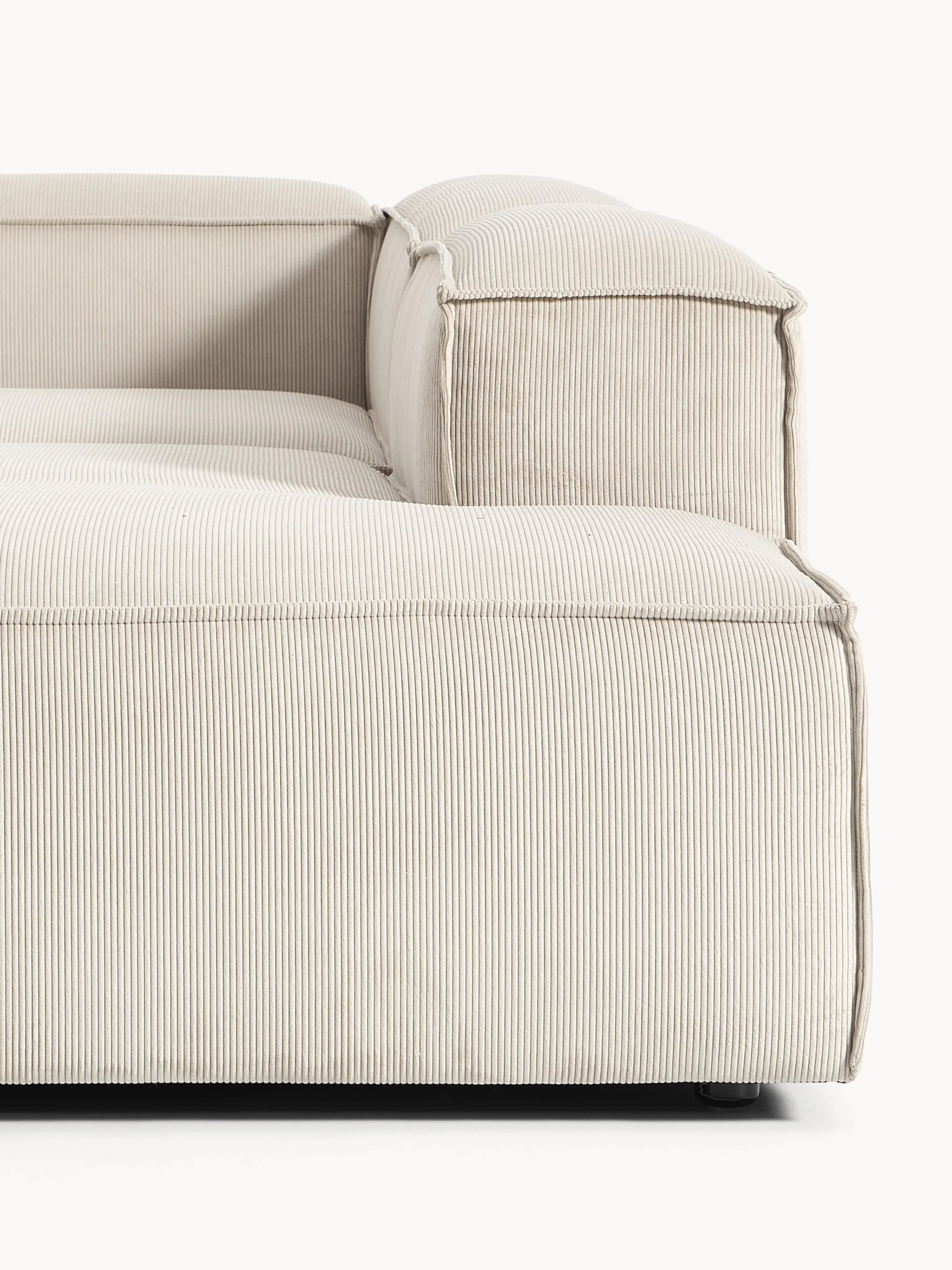 Modulaire U-bank Lennon van corduroy