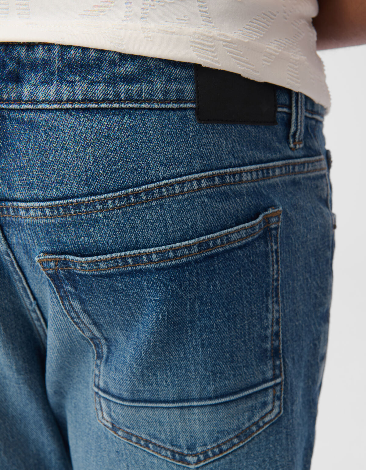 Tapered Fit Jeans Mediumstone L32