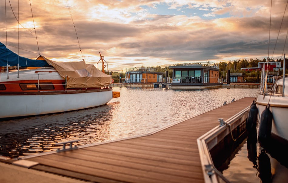 Kurzurlaub im Floating House Boxberg
