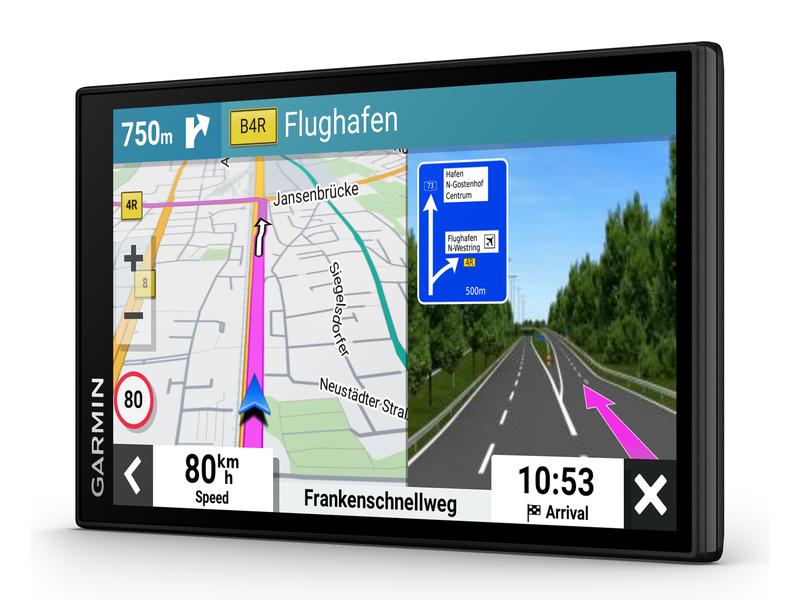GARMIN Navigationsgerät DriveSmart 66 EU MT-D, GPS Smartes 6-Zoll-Navi mit Verkehrsinfos via Verkehrsfunk