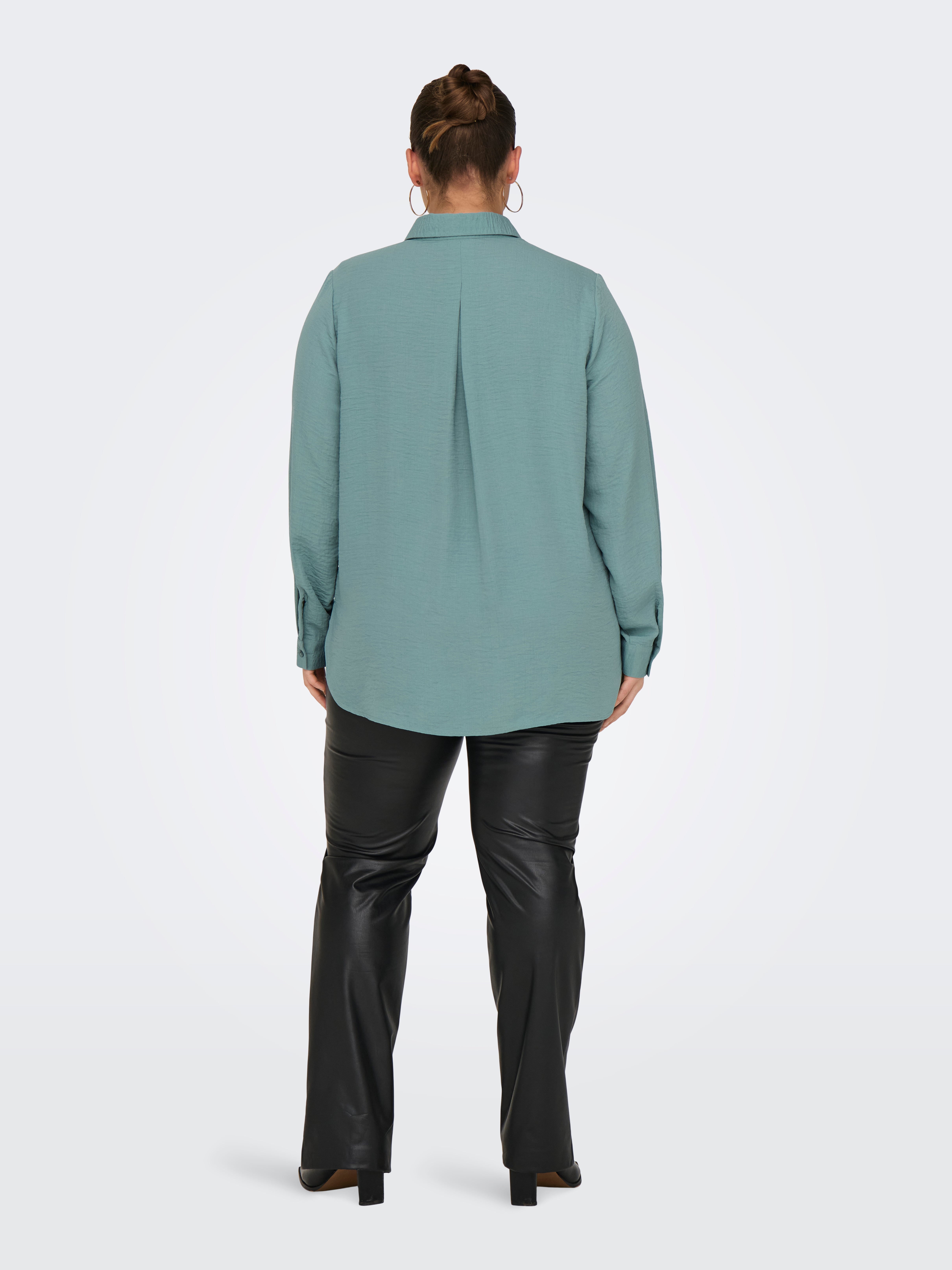 CARJOLEEN Hemd Chinois Green