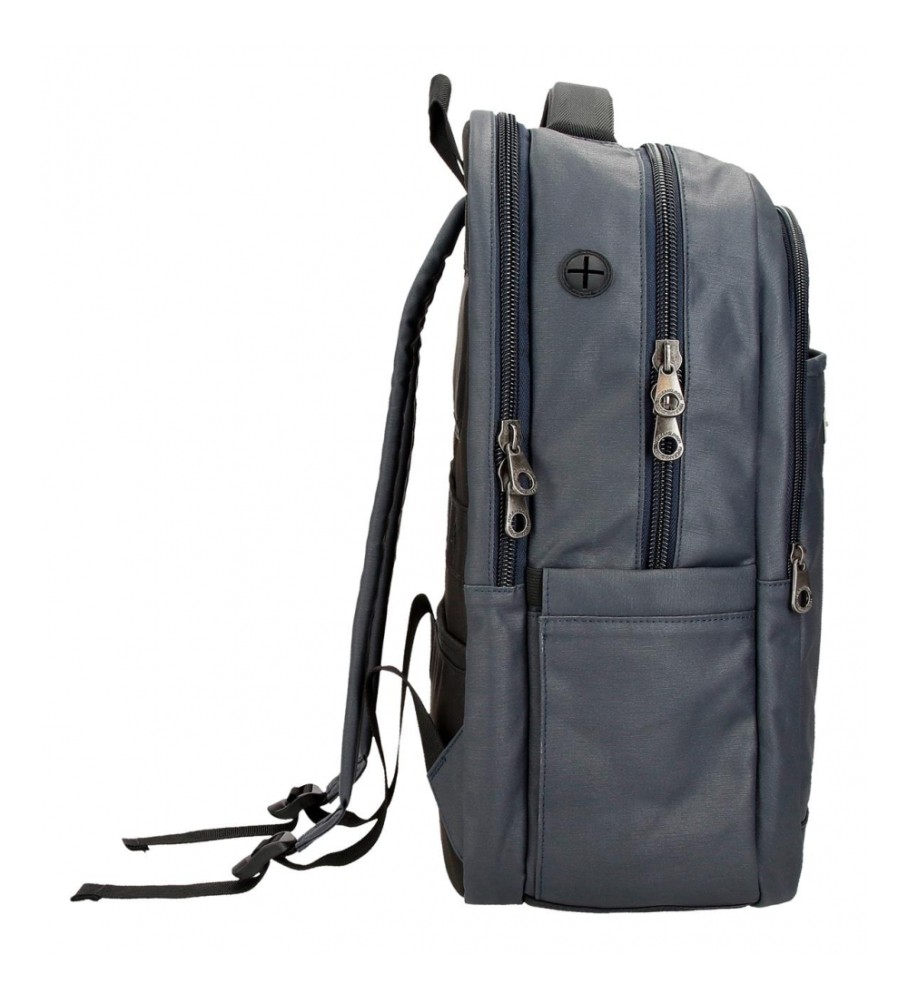 Mochila adaptável Pepe Jeans Heatfield com compartimento duplo para laptop e tablet de 15,6