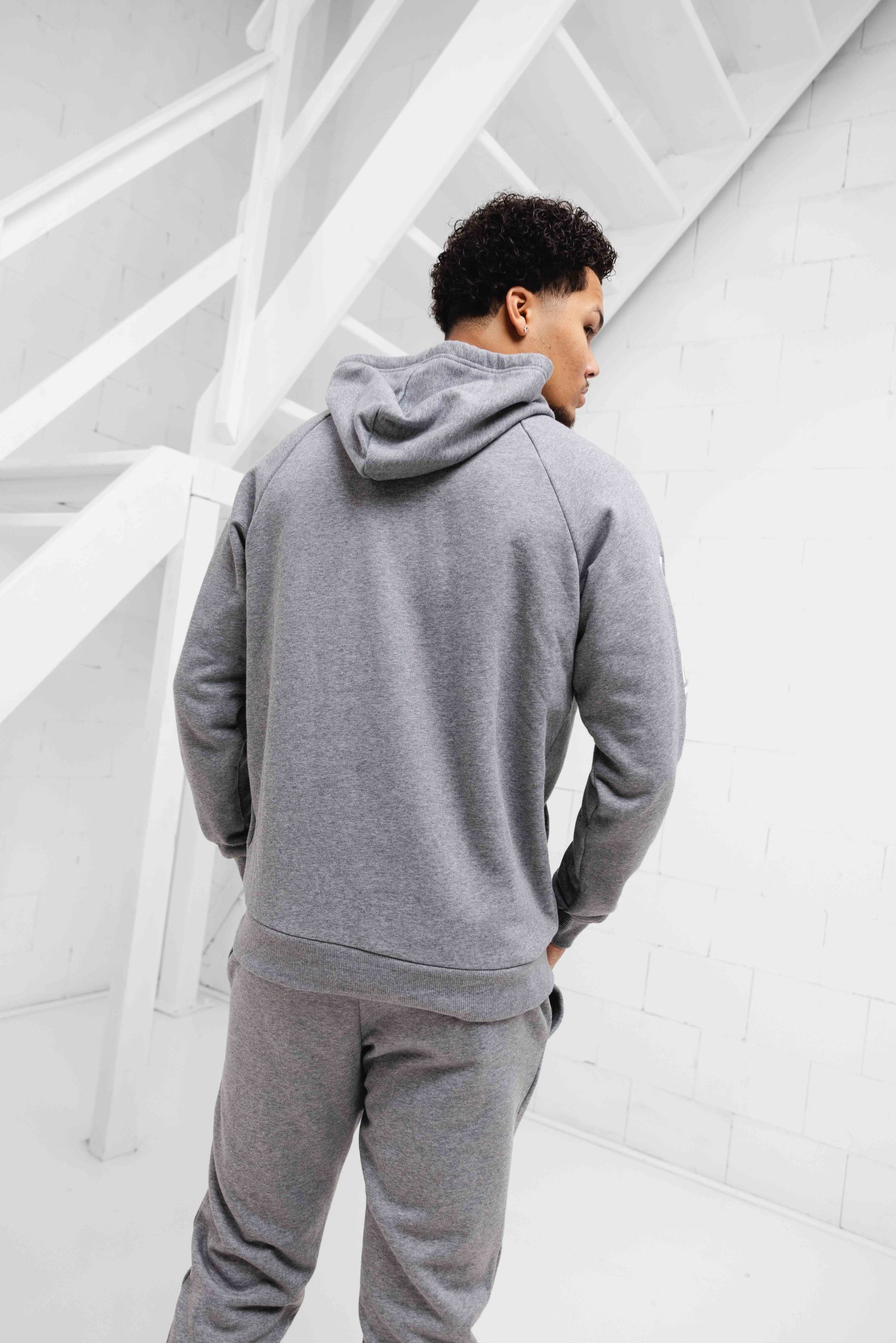 Under Armour Rival Fleece Trainingspak Heren Grijs