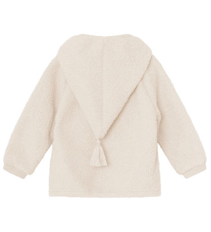 Mini A Ture Fleecejacke - Teddy - MatLiff - Angora Cream
