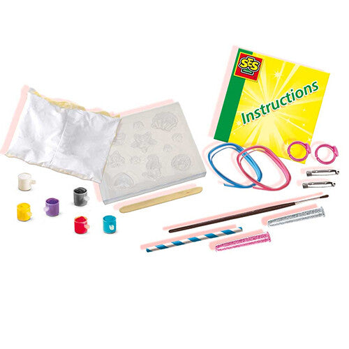 Ses creative gips- en verfpakket - sieraden - 11st