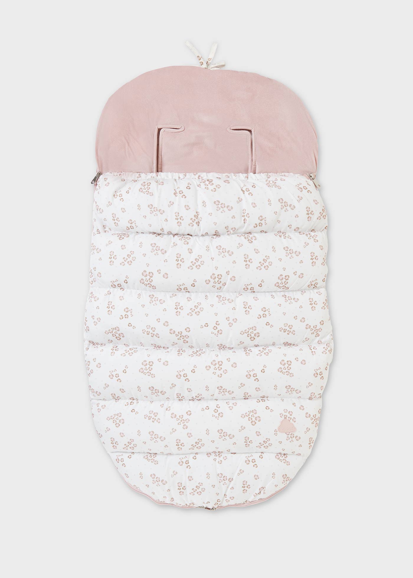 Capa impermeável estampada para cadeira de bebê