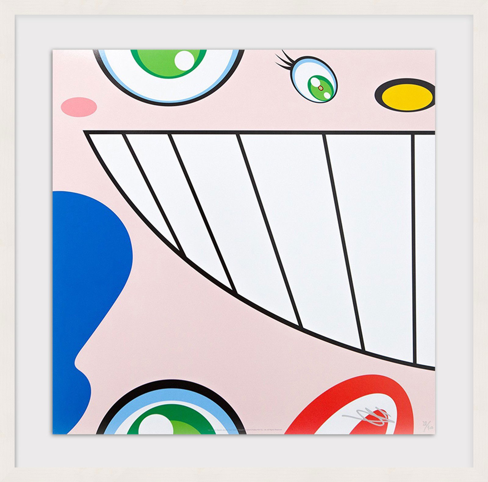 WE ARE THE SQUARE JOCULAR CLAN (2) by Takashi Murakami - Limited Edition. Edition of: 300. Signed.