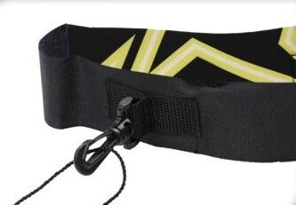 XQ Max voetbal trainerband zwart / geel 13,2 x 4,7 x 24,3 cm