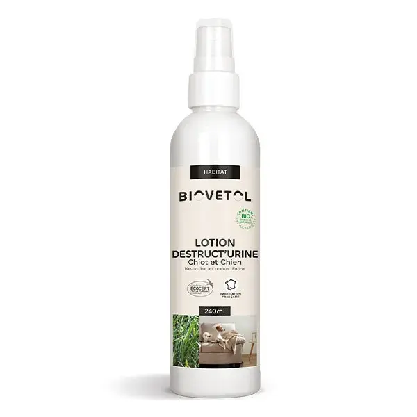 Biovetol - Lotion Destruct’Urine Chien Bio - 240ml