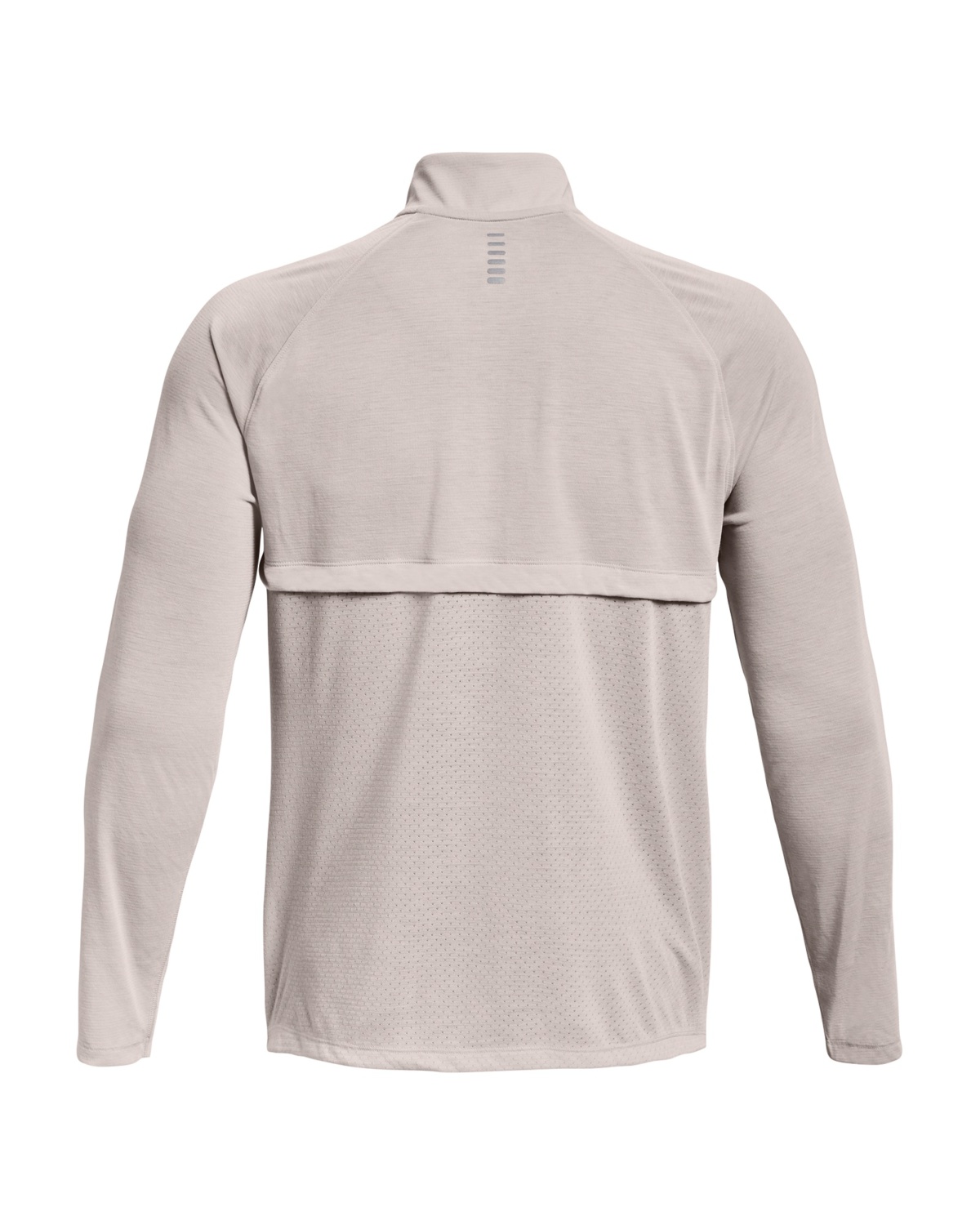 UA Streaker Half Zip Ghost Gray\Reflective