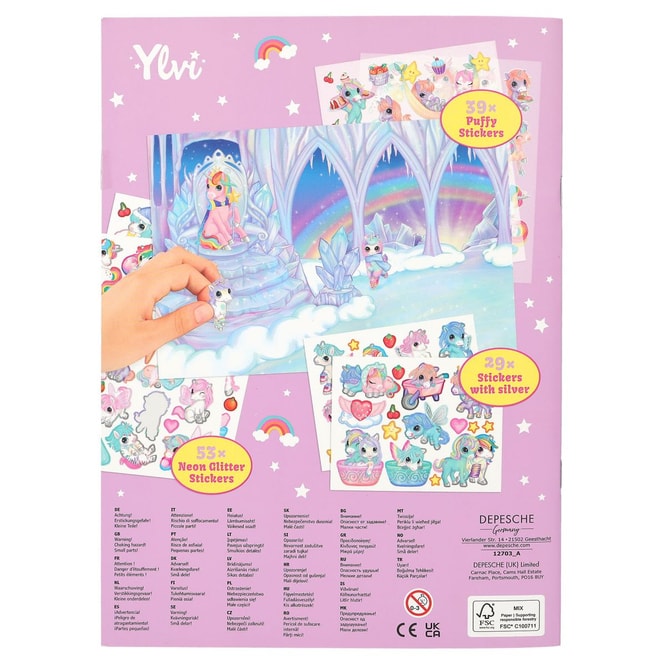Create your Unicorn World - 121 Sticker