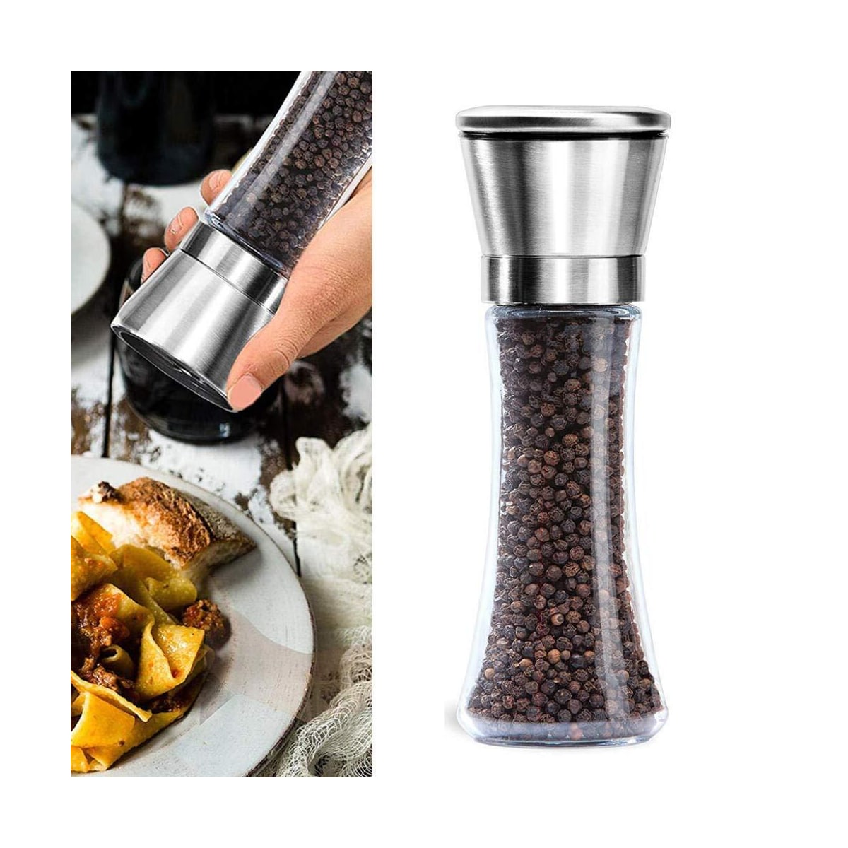 Pepperkvern 2-pak 19 cm