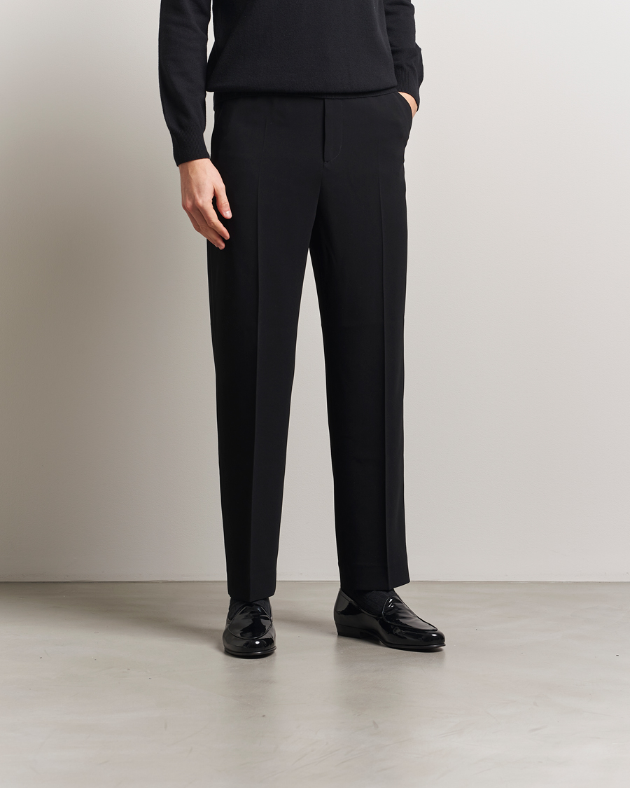 Myrqvist Ängby Patent Loafer Black