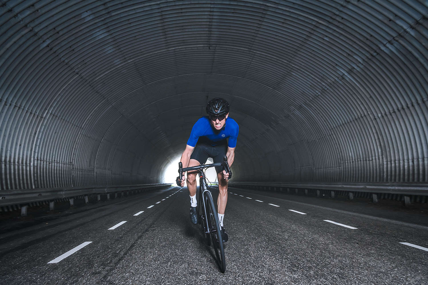 FUTURUM JORIS PRO Aero Fietsshirt Korte Mouwen Donkerblauw Heren
