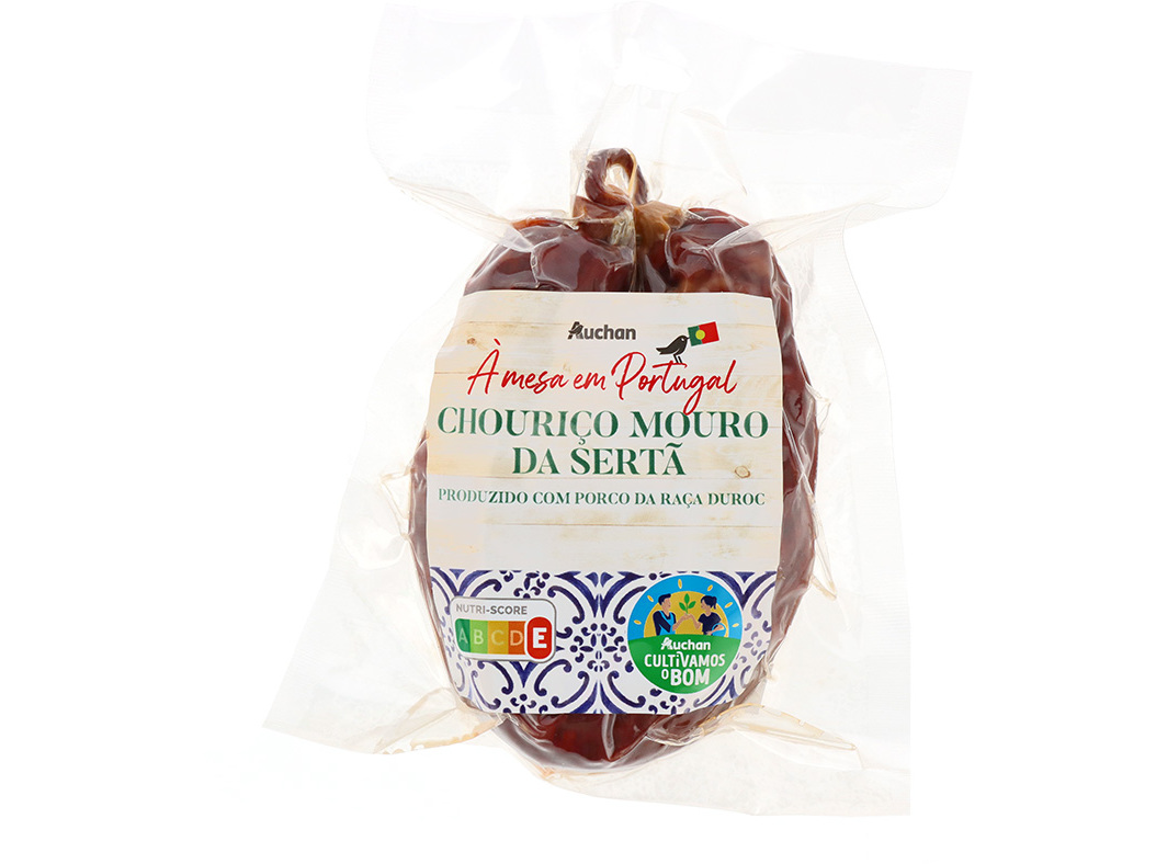 CHOURIÇO MOURO DA SERTÃ AUCHAN À MESA EM PORTUGAL CULTIVAMOS O BOM 180G