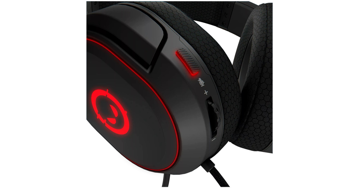 LORGARKaya 460 over-ear gaming headset  (Gunmetal, RGB)