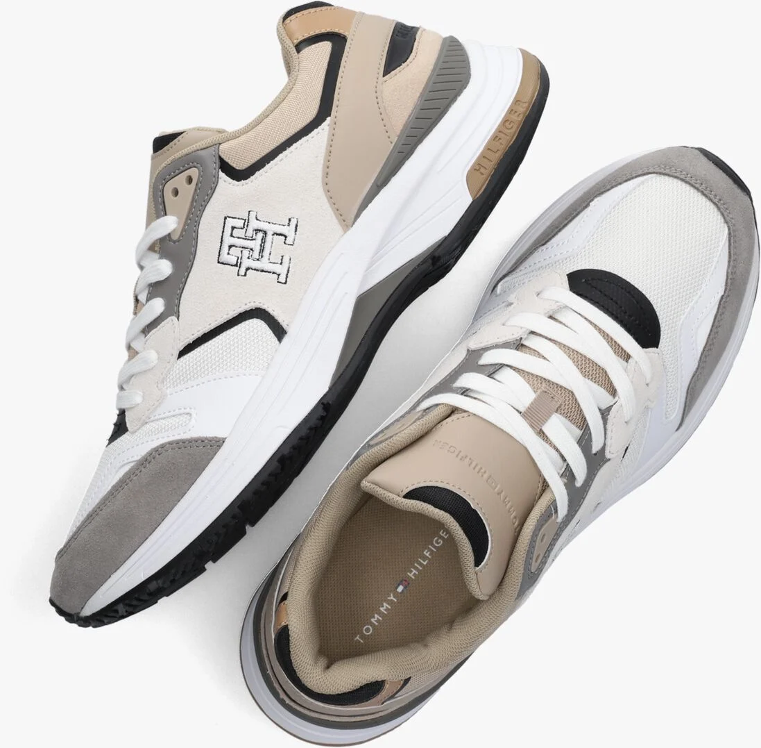 TOMMY HILFIGER beige tommy hilfiger lage sneakers modern prep