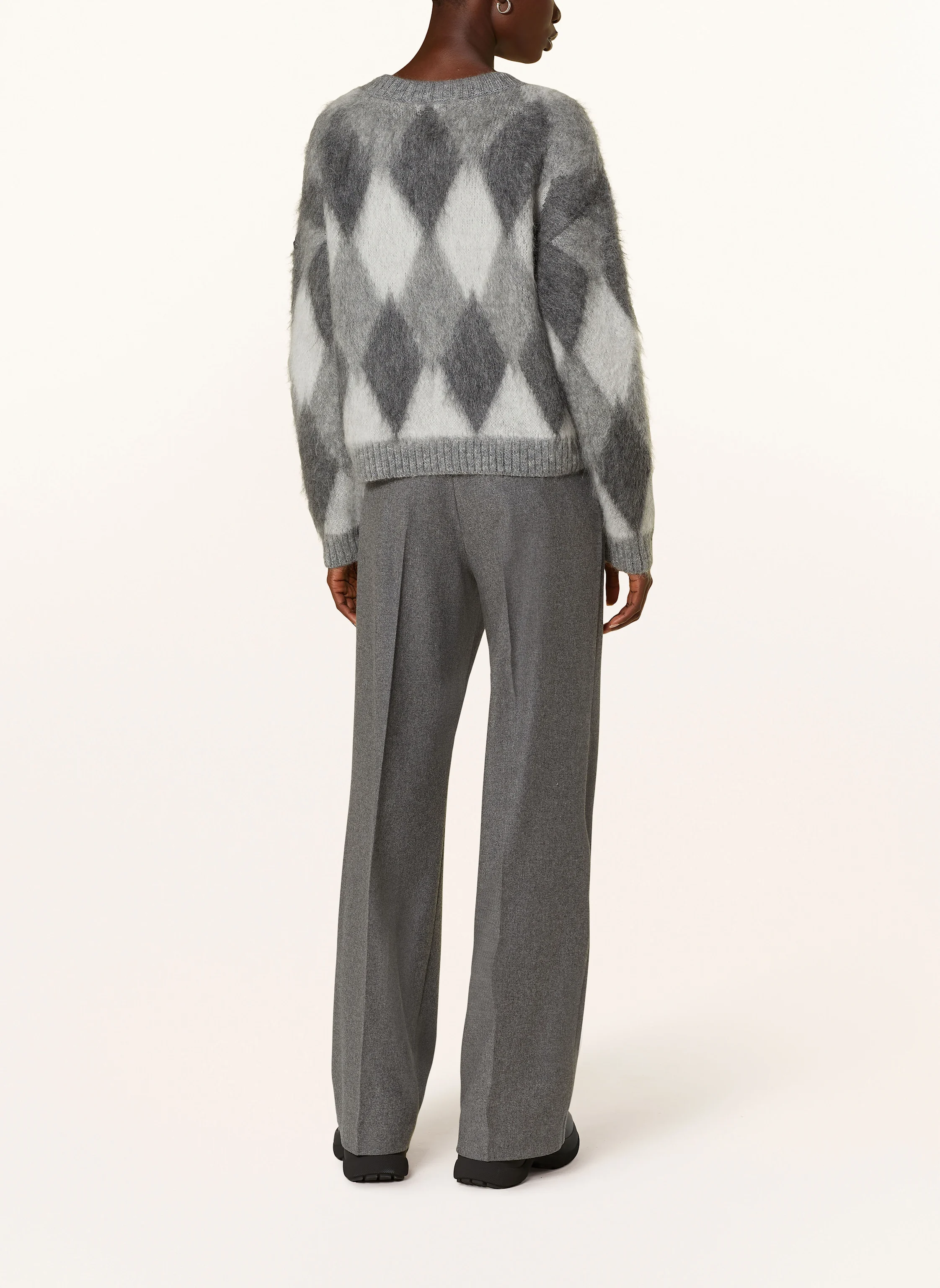 MONCLER Flanellhose