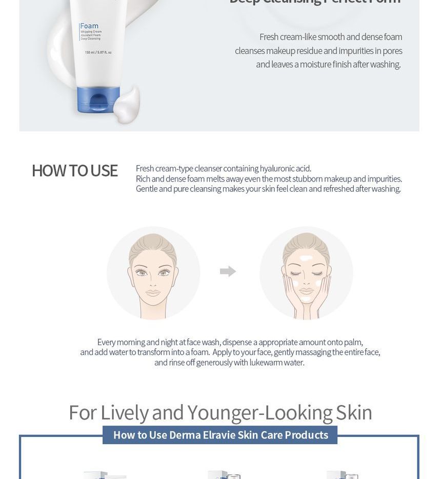 Derma Elravie - Diepe Reiniging Perfecte Schuim