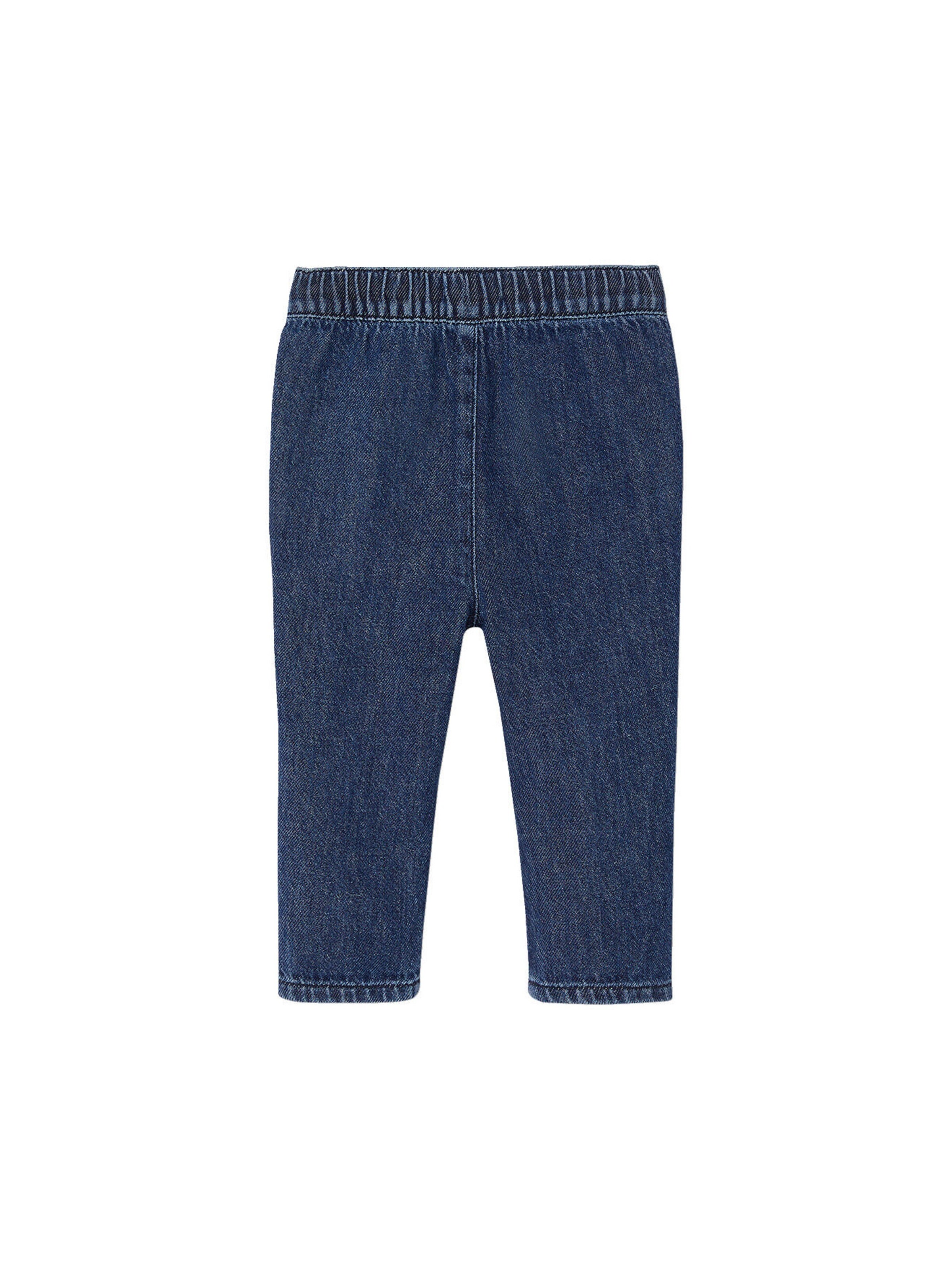 Vertbaudet Baby Jeans aus Light-Denim dunkelblau