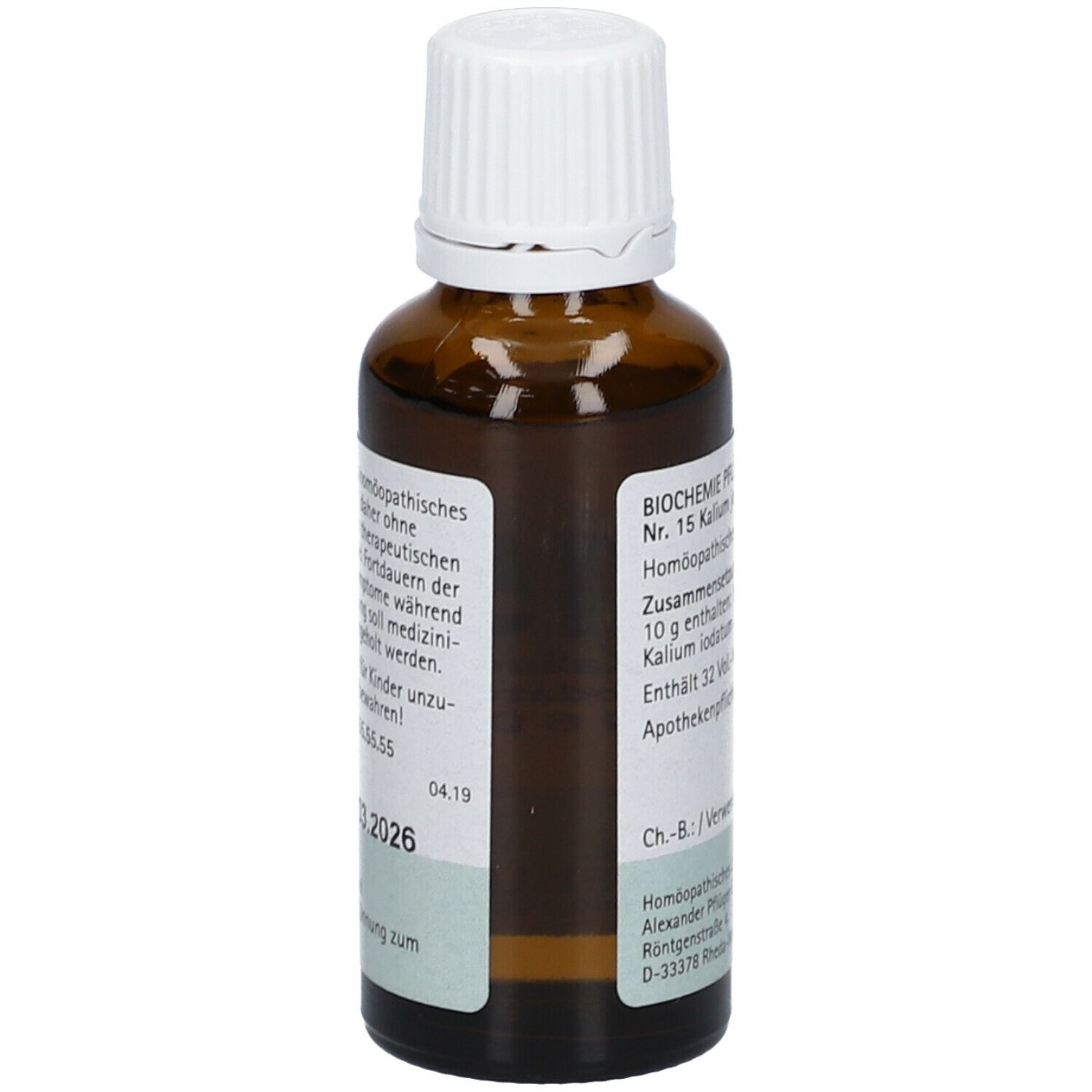Biochemie Pflüger® 15 Kalium jodatum D 6