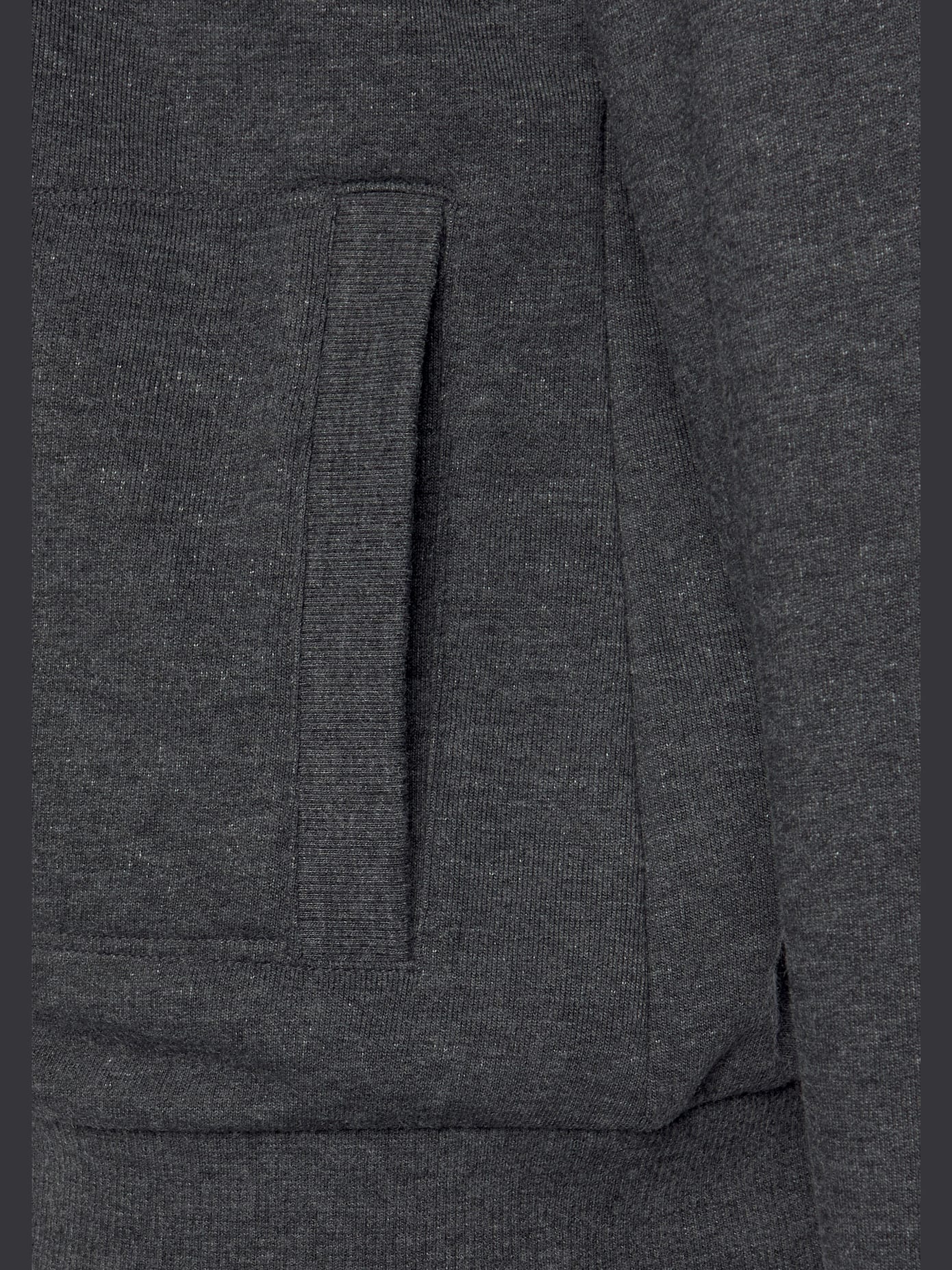 Veste sweat à col montant