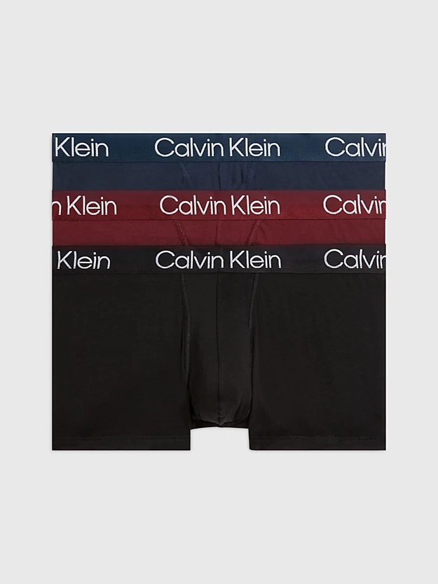 Pacote com 3 Cuecas Boxer - Estrutura Moderna