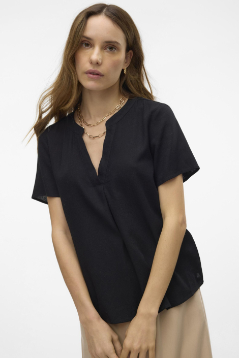 Vero Moda zwarte dames t-shirt