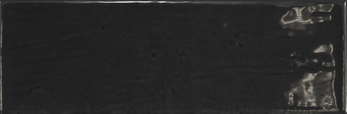 Tegelsample: Jabo Premium Countri wandtegel 6.5x20cm zwart glans