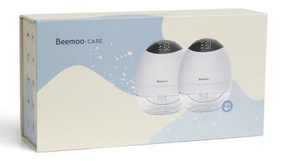 Beemoo CARE Wearable LED Elektrisk Brystpumpe Dobbel