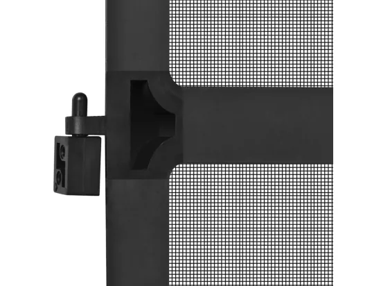 Moustiquaire à charnière pour portes Anthracite 120x240 cm
